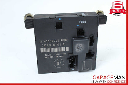 07-09 Mercedes W211 E320 E350 E550 E63 AMG Rear Left Door Control Module Unit