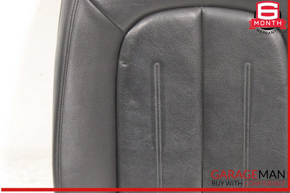 12-18 Audi A7 Front Left Driver Side Top Upper Seat Cushion Cover Black OEM