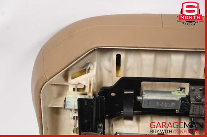 07-13 Mercedes W221 S600 Rear Right Recline Lower Bottom Seat Cushion Brown