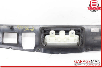 10-17 Mercedes W207 E350 E550 Convertible Trunk Lid Tailgate Handle Trim OEM
