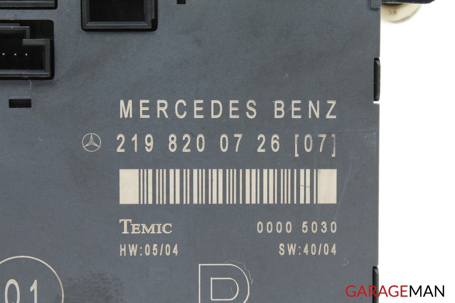 06-11 Mercedes W219 CLS500 Front Right Passenger Door Control Module Unit Q1 OEM