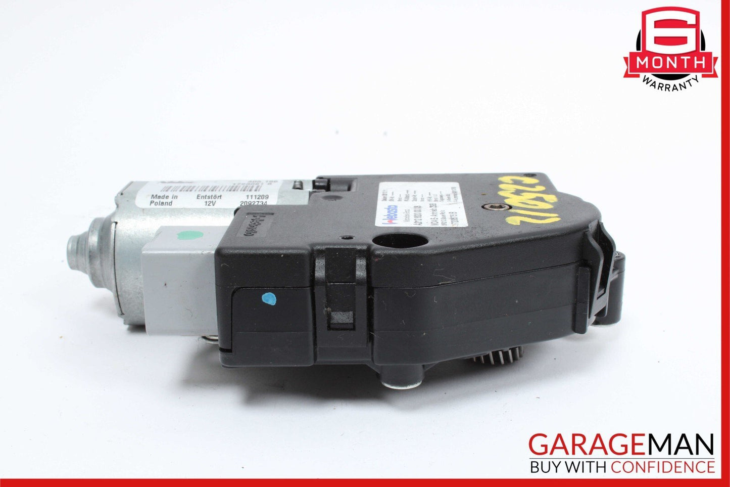 10-17 Mercedes W204 C250 E350 Roof Sun Shade Screen Roller Blind Motor OEM