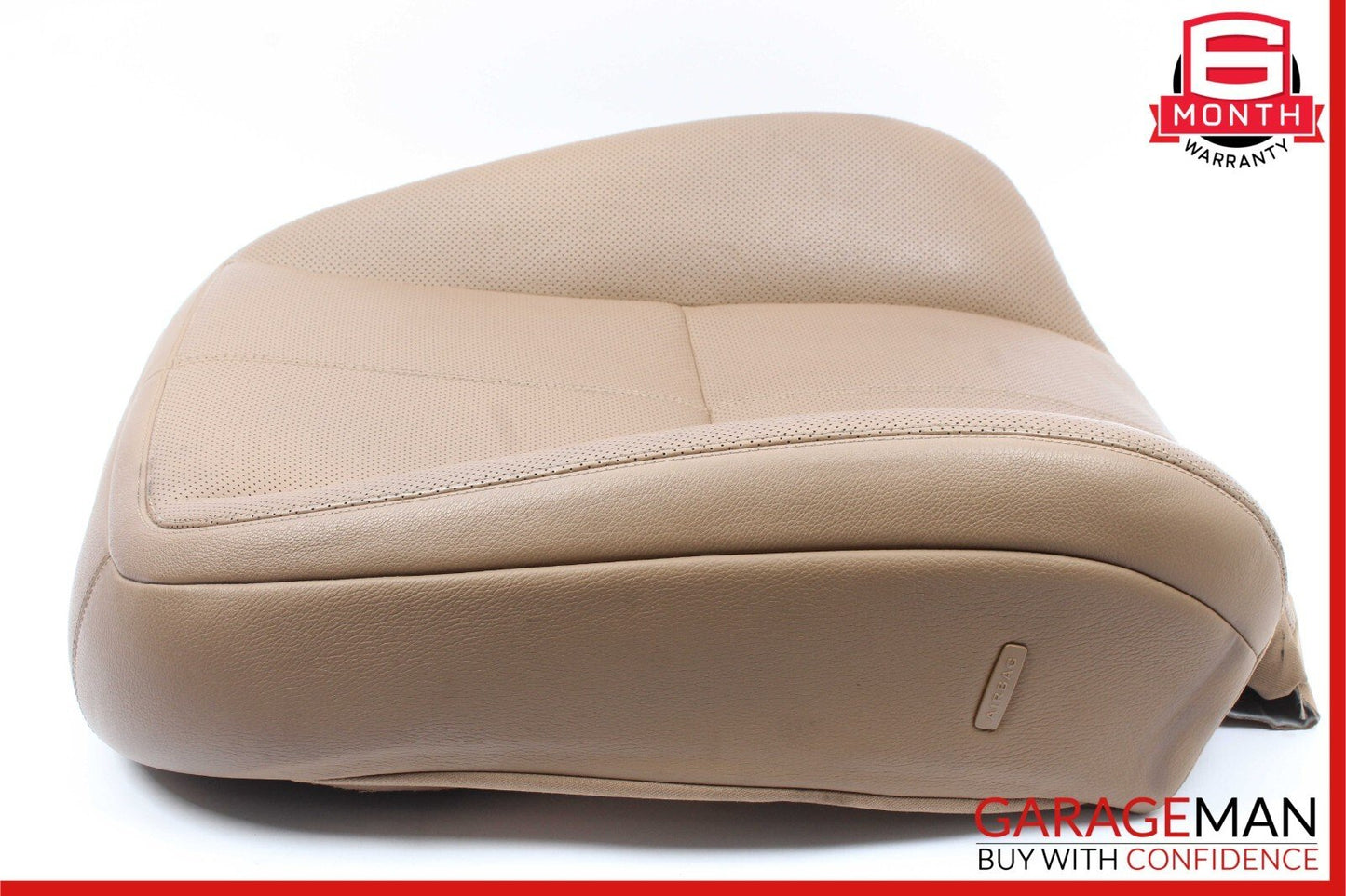 07-09 Mercedes W221 S550 Front Right Side Top Upper Seat Cushion Brown OEM