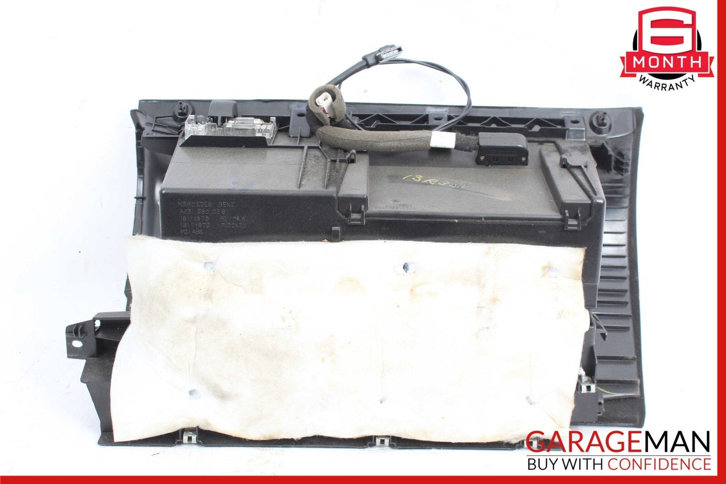 06-13 Mercedes W251 R350 R500 Dashboard Glove Box Storage Tray Compartment OEM