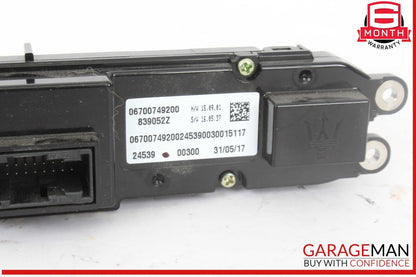 17-22 Maserati Levante M161 Ghibli M157 AC A/C Heater Climate Control Switch OEM