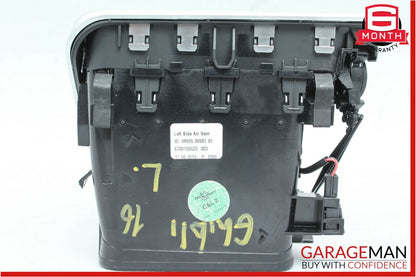 14-17 Maserati Ghibli Front Left Side Dash AC A/C Air Vent Trim Grille Panel OEM