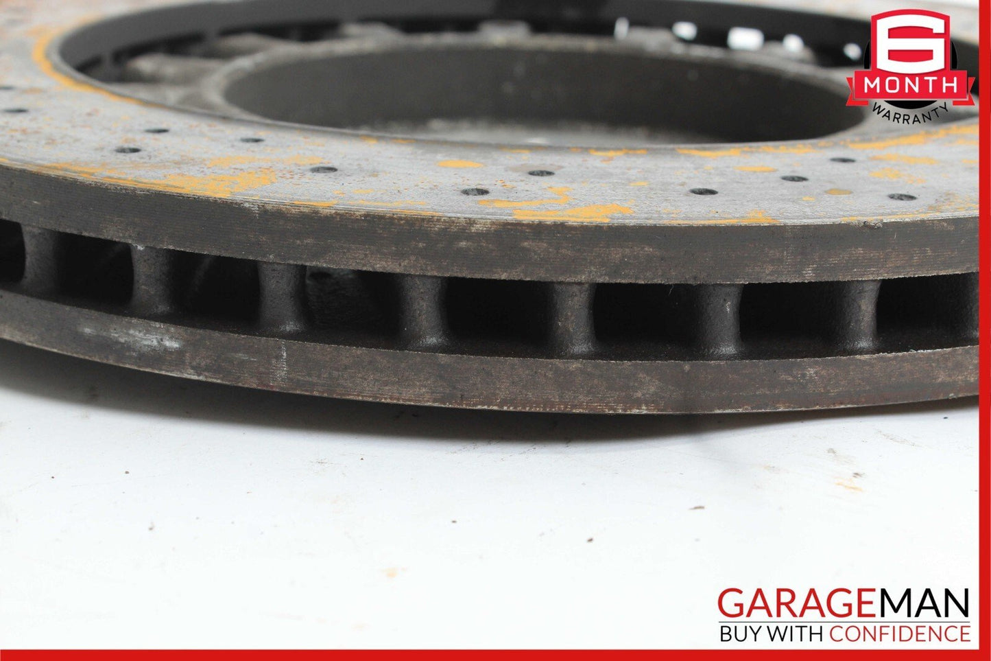 14-17 Maserati Ghibli Front Right & Left Side Brake Rotor Disc Set of 2 Pc AWD