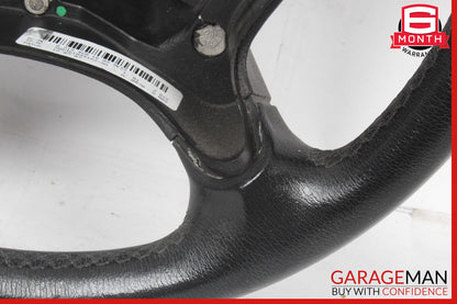 06-09 Mercedes W211 E350 CLS500 4 Spoke Steering Wheel Leather Black OEM