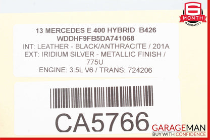 Mercedes W212 E350 SLK250 Sirius Satellite Radio Receiver 2128705689 OEM