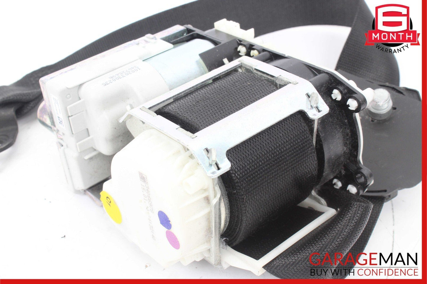 06-12 Mercedes W164 ML550 Front Left Side Seat Belt Seatbelt Retractor Black OEM
