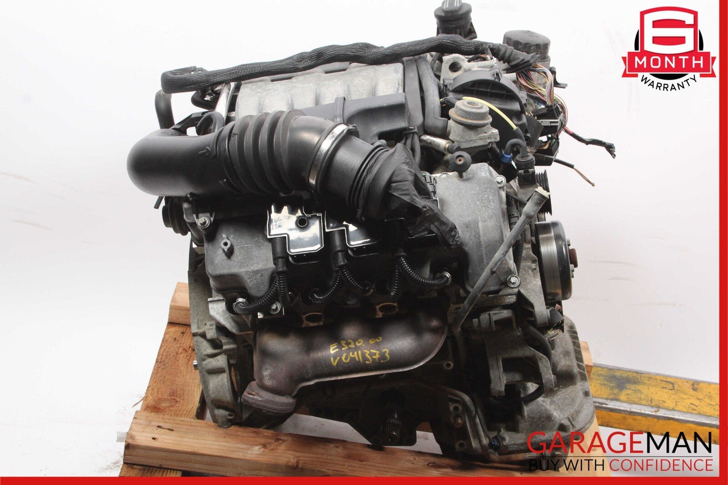 98-02 Mercedes W210 E320 3.2L V6 4Matic Engine Motor Block Assembly OEM