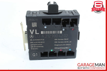 08-18 Mercedes W212 E350 C300 SLK350 Front Left Side Door Control Module OEM