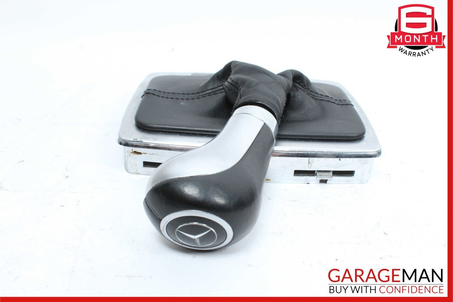 12-14 Mercedes W204 C250 C63 Gear Shift Selector Indicator Knob Boot Assembly
