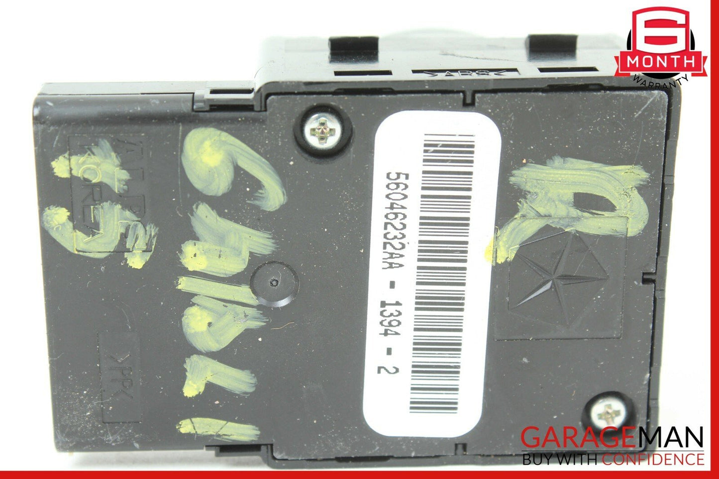 14-17 Maserati Ghibli Lumbar Power Seat Switch Control Module 56046232AA OEM