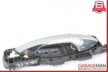 12-14 Mercedes W204 C250 Right Passenger Exterior Door Handle Keyless Go Silver