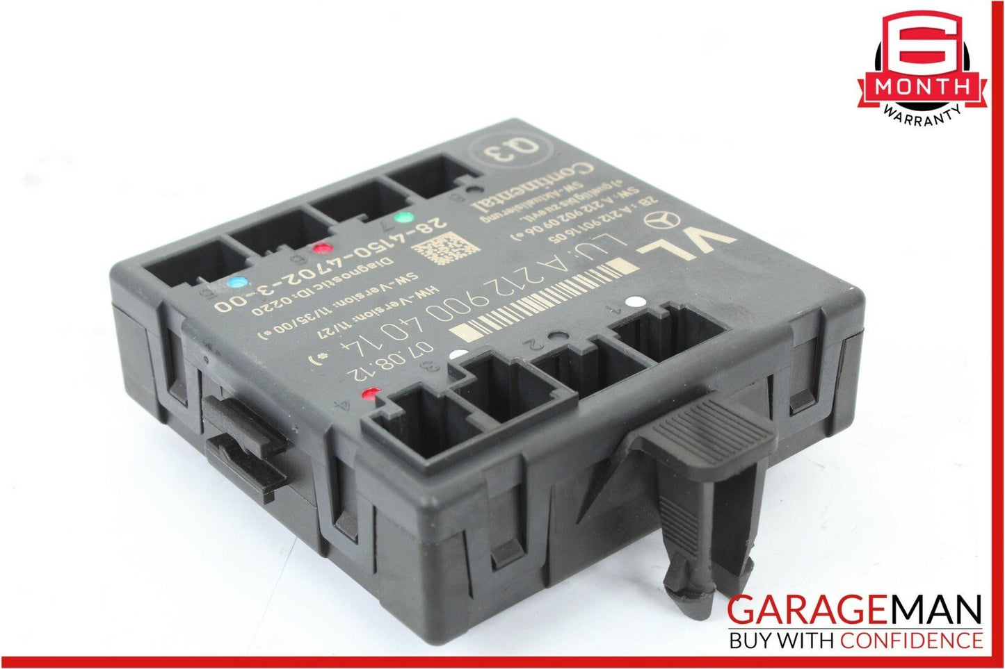 08-14 Mercedes W204 C250 C350 Front Left Side Door Control Module Unit OEM