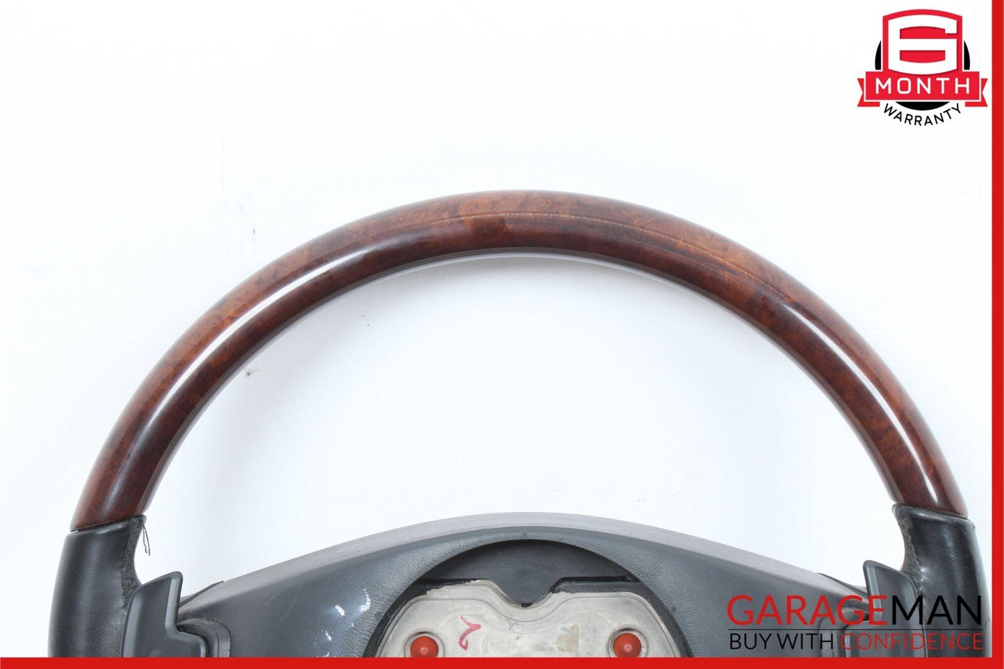 10-13 Mercedes W221 S400 S550 S600 S65 AMG 4 Spoke Steering Wheel Brown Wood