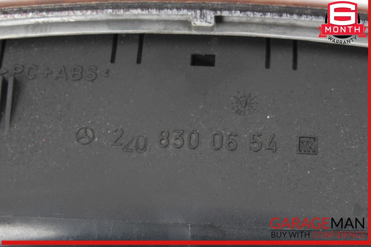 00-06 Mercedes W220 S55 AMG S500 Center Console Rear Air Vent 2208300654 OEM
