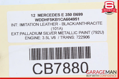10-13 Mercedes W212 E350 E550 ABS Anti Lock Brake Pump Control Module Assembly