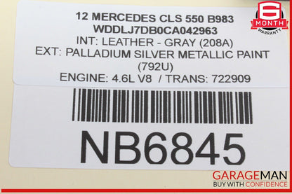 12-18 Mercedes W218 CLS550 CLS63 AMG Left Side Door Tweeter Speaker Black OEM
