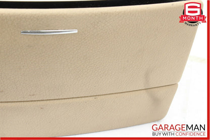 07-13 Mercedes W221 S450 S550 Center Console Dashboard CD Player Cover Brown