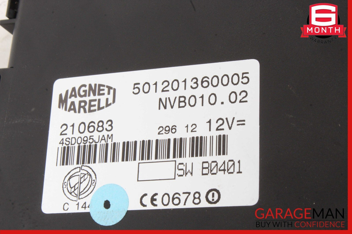 03-13 Maserati Quattroporte M139 Trunk Release Opener Control Module OEM