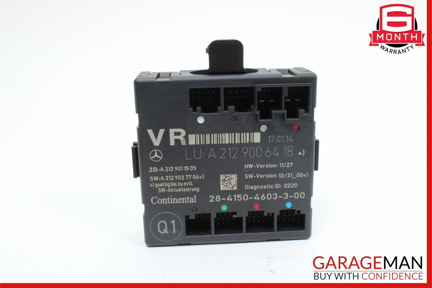 08-18 Mercedes R172 SLK250 CLS550 Front Right Side Door Control Module OEM