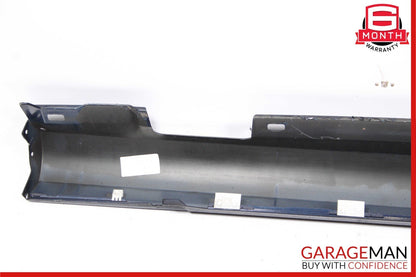 08-14 Mercedes W204 C250 AMG Sport Sedan Left Side Skirt Rocker Moulding Blue