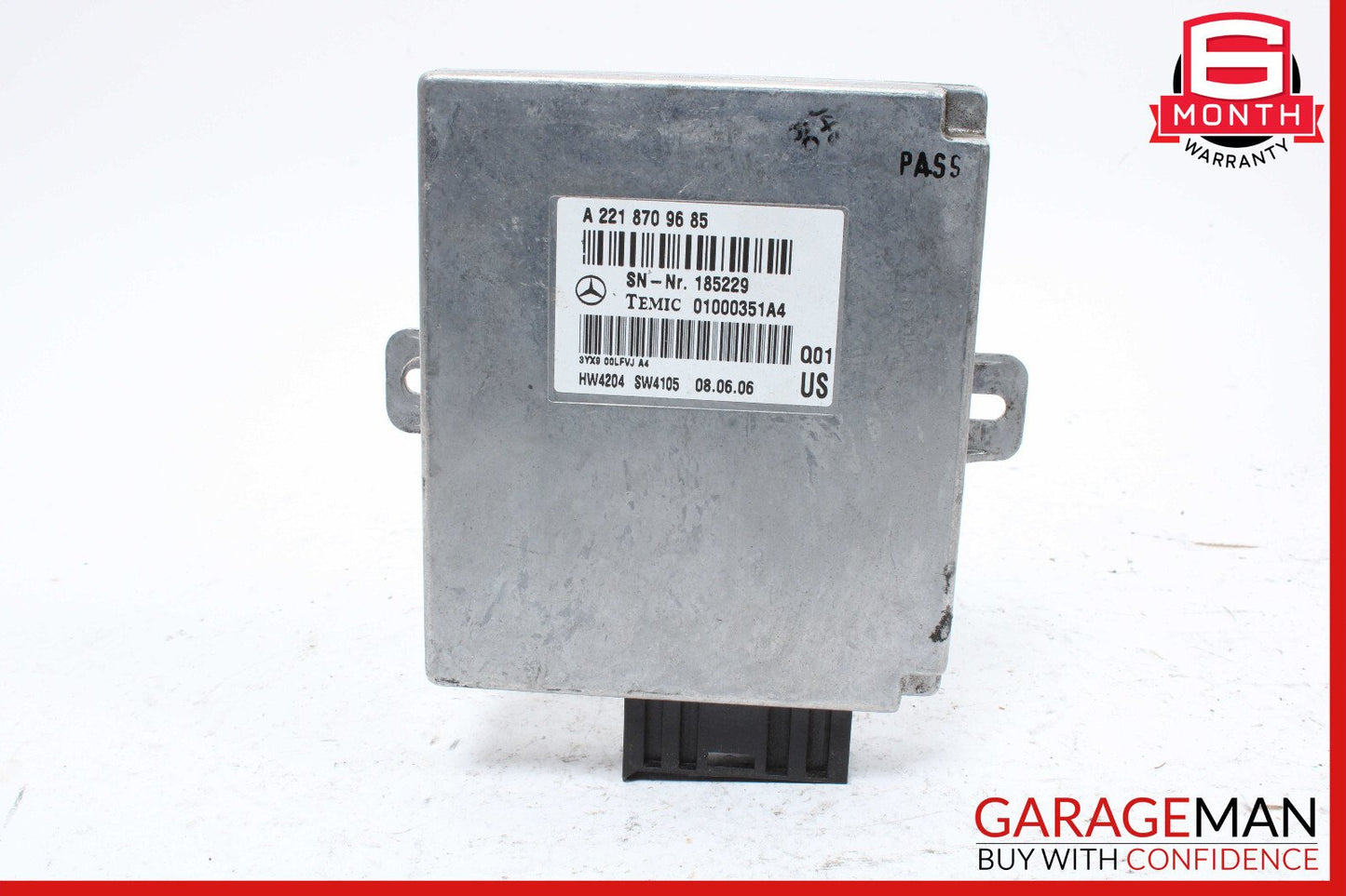 07-14 Mercedes W221 S550 CL550 Voice Language Communication Control Module OEM