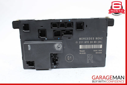 03-09 Mercedes W211 E63 E550 Front Right Passenger Door Control Module OEM