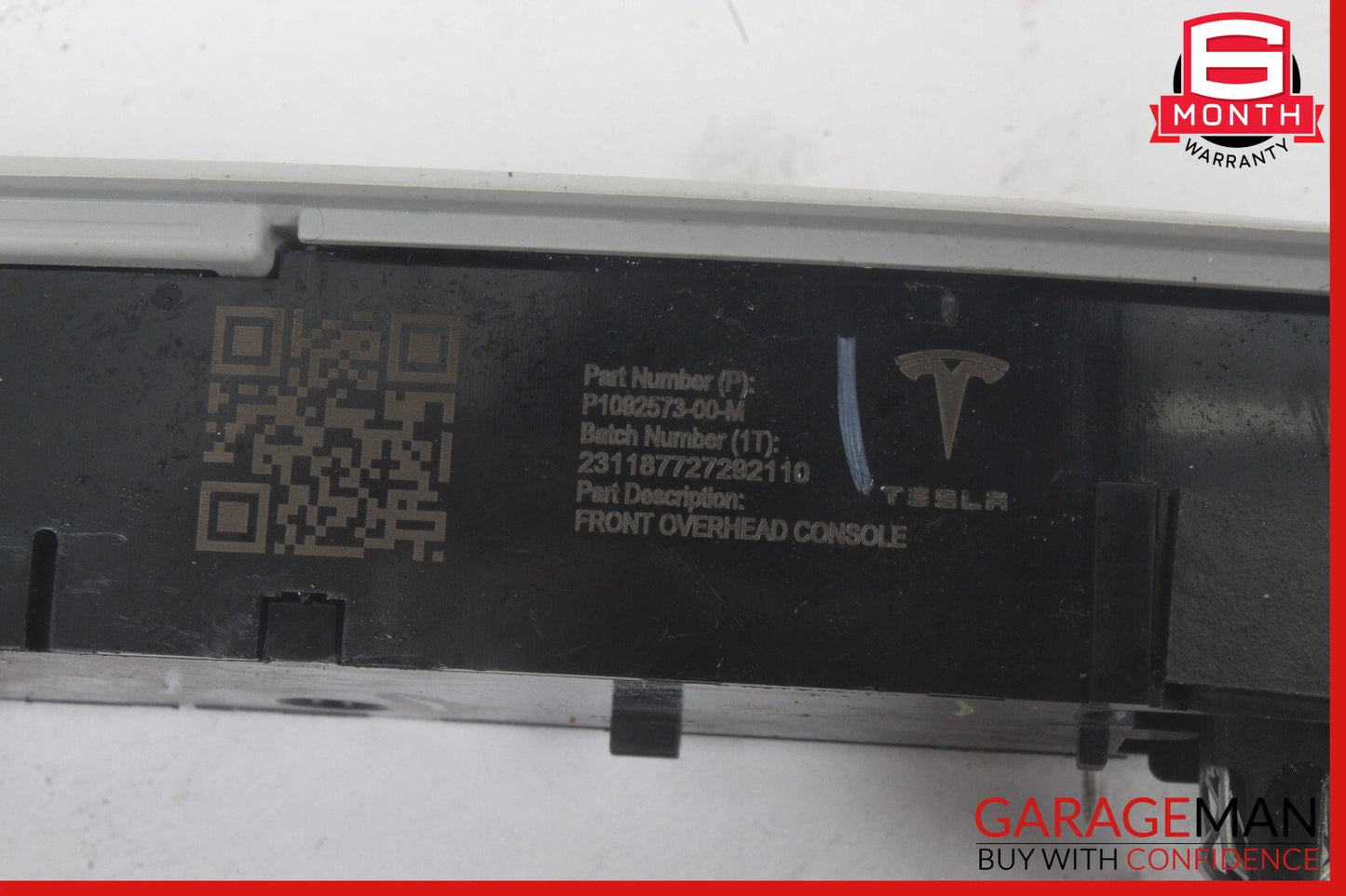 17-23 Tesla Model 3 Front Overhead Console Dome Reading Map Light Lamp OEM
