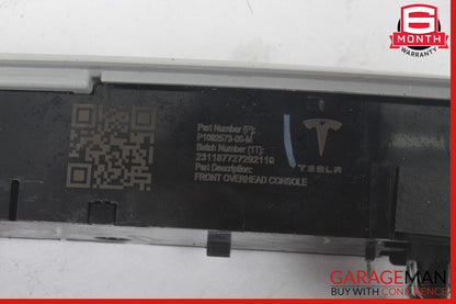17-23 Tesla Model 3 Front Overhead Console Dome Reading Map Light Lamp OEM