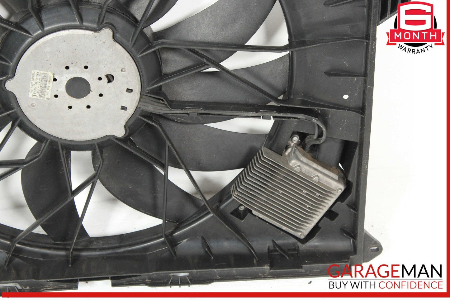 06-13 Mercedes X164 GL450 GL550 Engine Motor Radiator Cooling Fan Assembly OEM