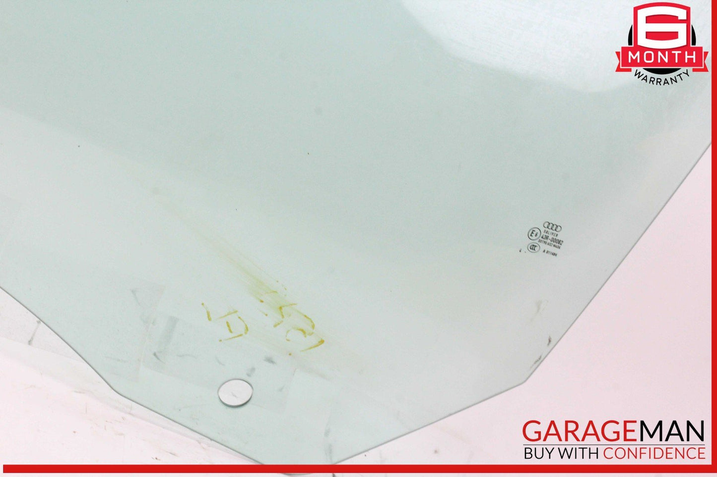 10-17 Audi A5 RS5 Convertible Front Left Door Window Glass OEM