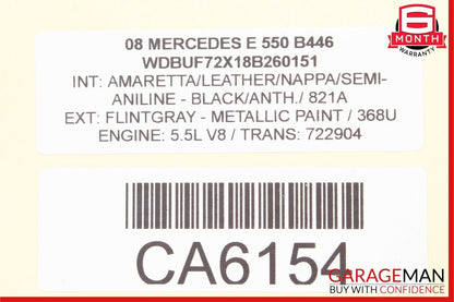 03-11 Mercedes GL450 CLS550 E550 Sirius Satellite Radio Receiver Module Unit