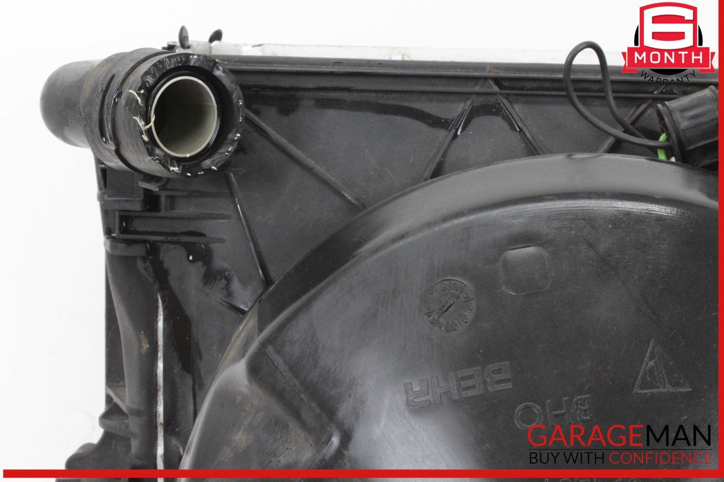99-04 Porsche Boxster 986 Right Engine Radiator Condenser Cooling Fan w/Duct OEM