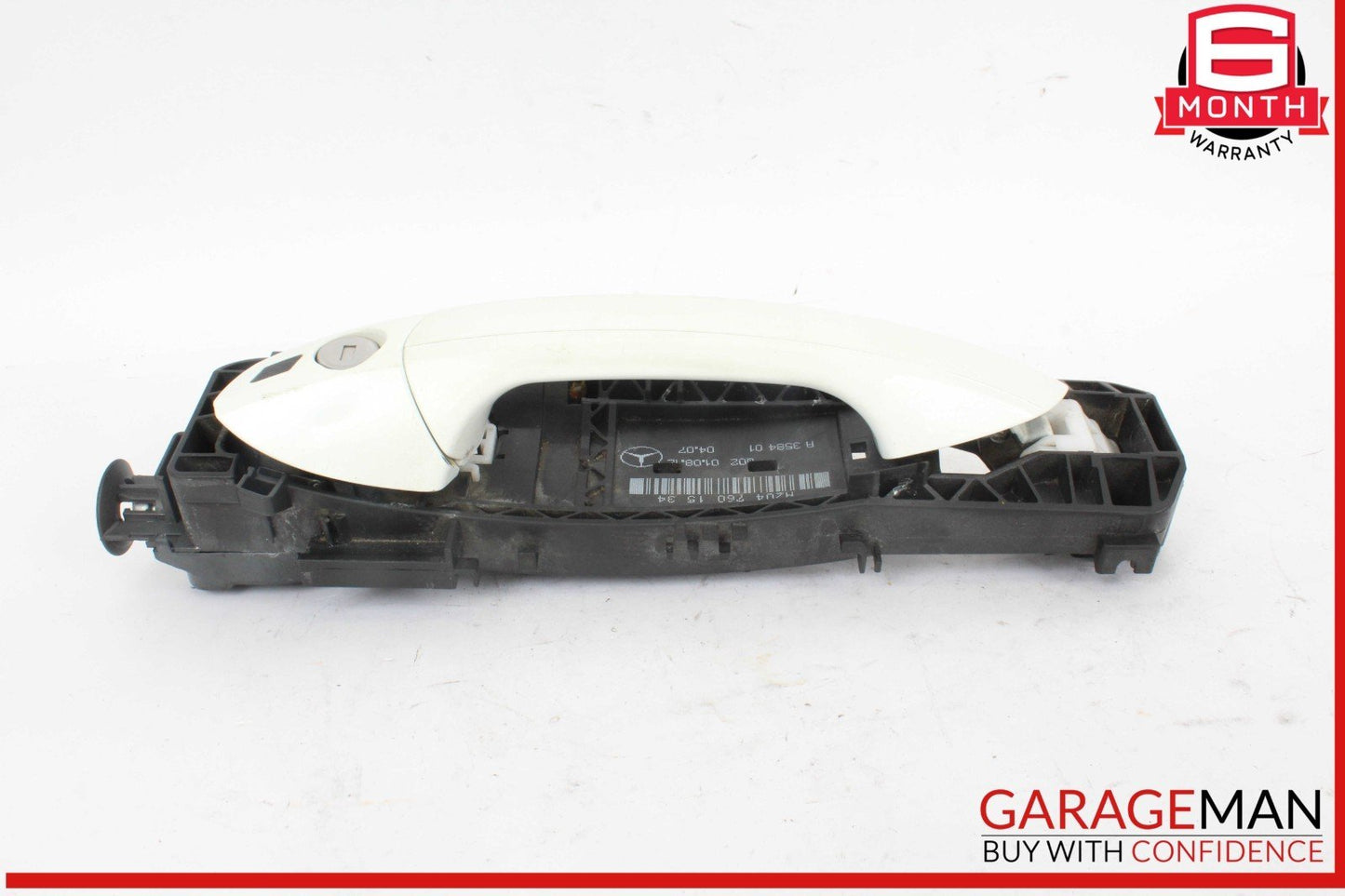12-14 Mercedes W204 C250 Front Left Side Exterior Door Handle Keyless Go OEM