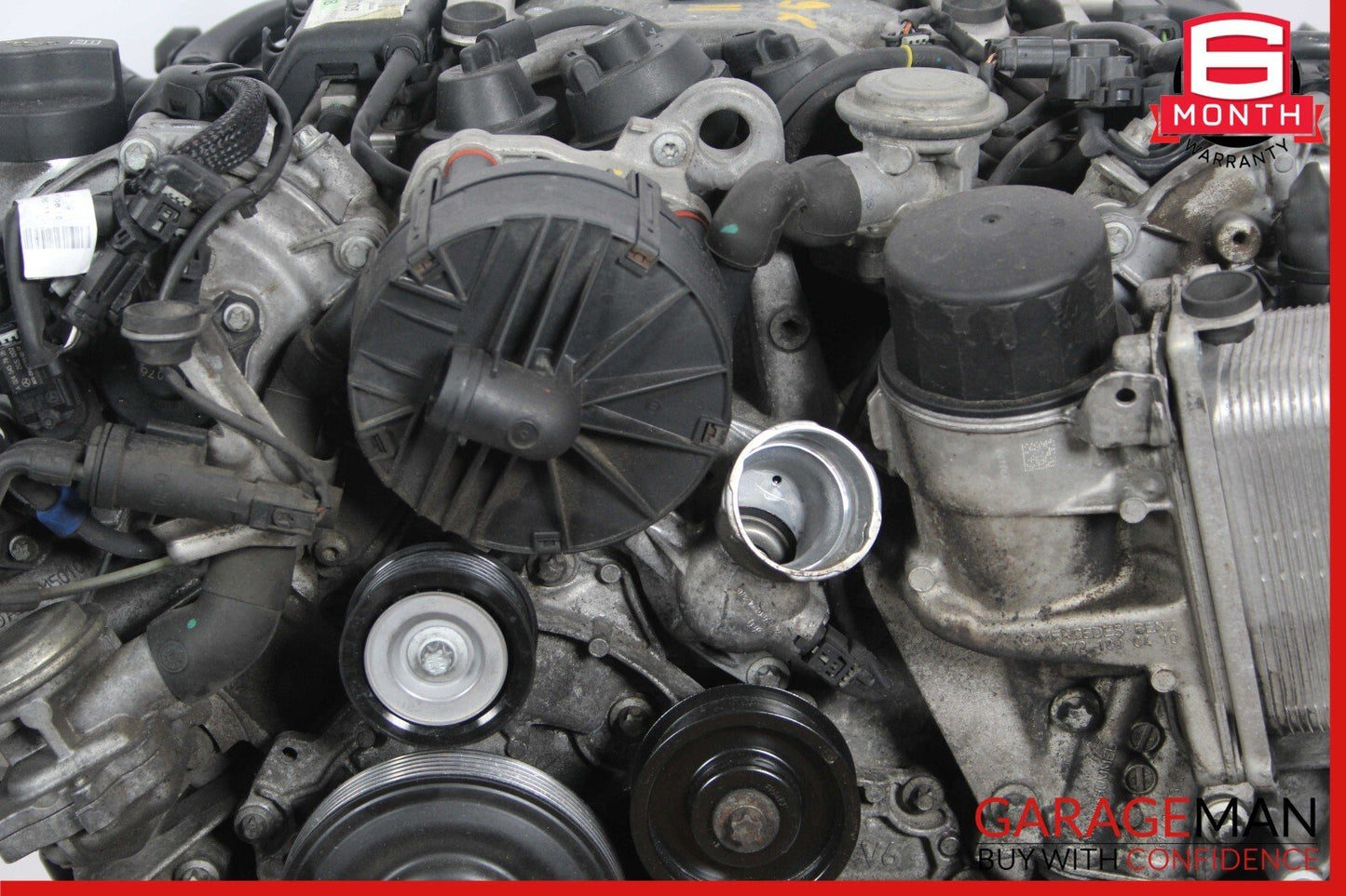 10-11 Mercedes W212 E350 4Matic AWD 3.5L V6 Engine Motor Block Assembly 149k