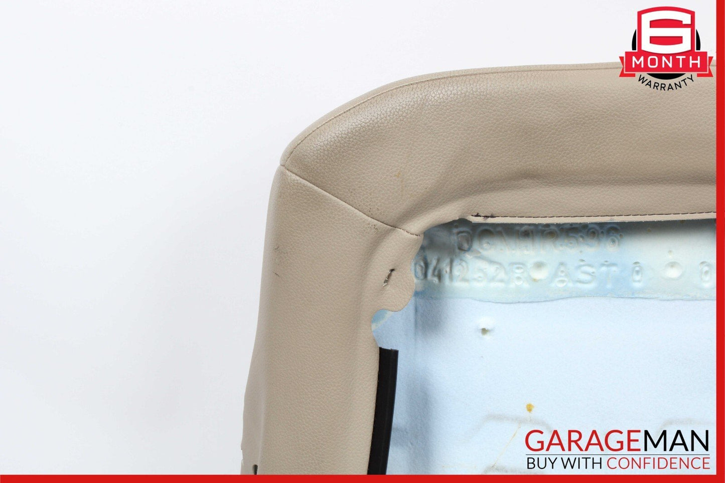 08-14 Mercedes W204 C250 C300 Sedan Front Right Top Upper Seat Cushion Beige OEM