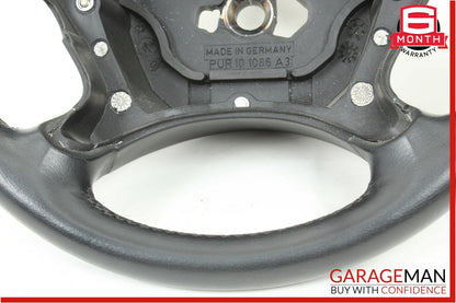 03-09 Mercedes R230 SL500 CLK350 Driver 4 Spoke Steering Wheel Leather Black OEM