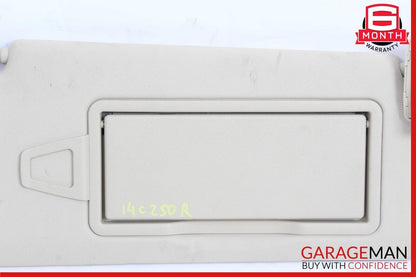 08-14 Mercedes W204 C250 C280 C350 Front Right Side Sunvisor Sun Visor Grey OEM