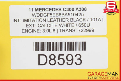 08-14 Mercedes W204 C300 Rear Right Passenger Side Door Control Module Unit OEM