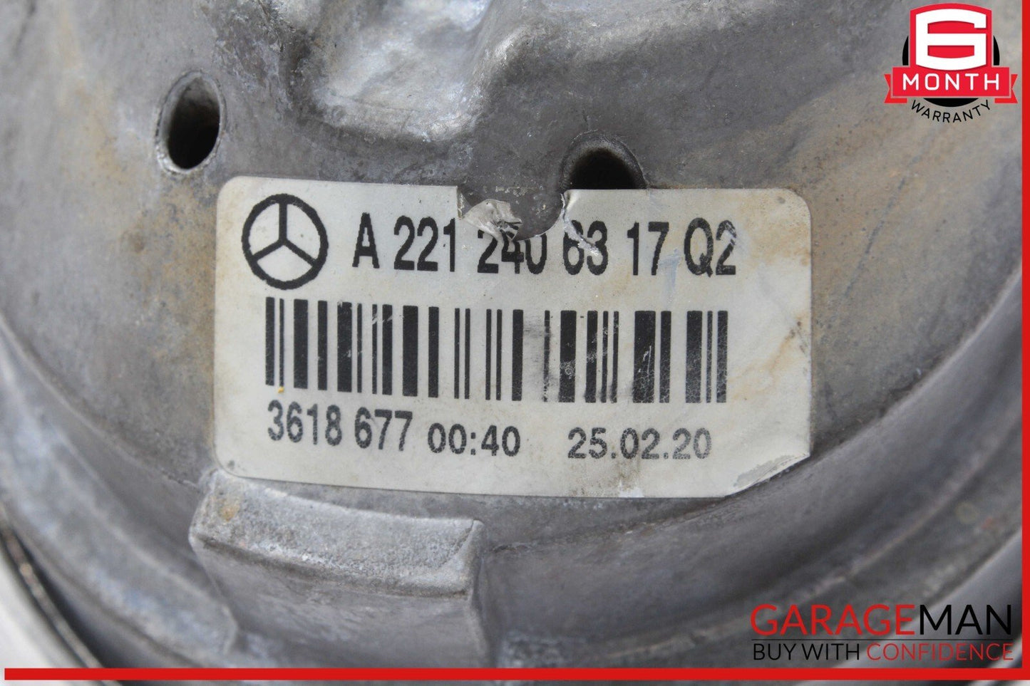 11-14 Mercedes W221 S550 CL550 M278 Engine Carrier Mount Bracket Right OEM