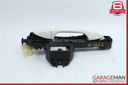 10-13 Mercedes W212 E350 E550 Front Right Exterior Door Handle White OEM