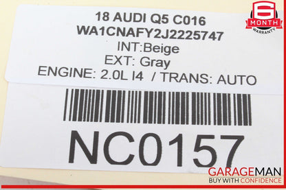 18-24 Audi Q5 Front Left Driver Side Window Regulator Motor 5Q4959801B OEM