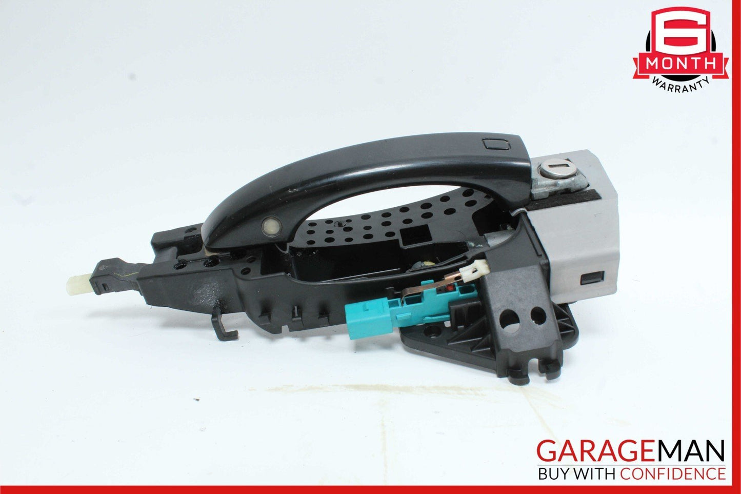 12-18 Audi A7 Front Left Driver Side Exterior Door Handle Keyless Go Black