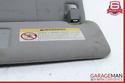 03-10 Porsche Cayenne 955 957 Front Left Side Sunvisor Sun Visor Shade OEM