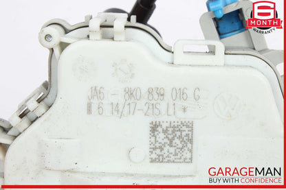 15-20 Audi A3 S3 Rear Right Passenger Side Door Lock Latch Actuator 8K0839016G
