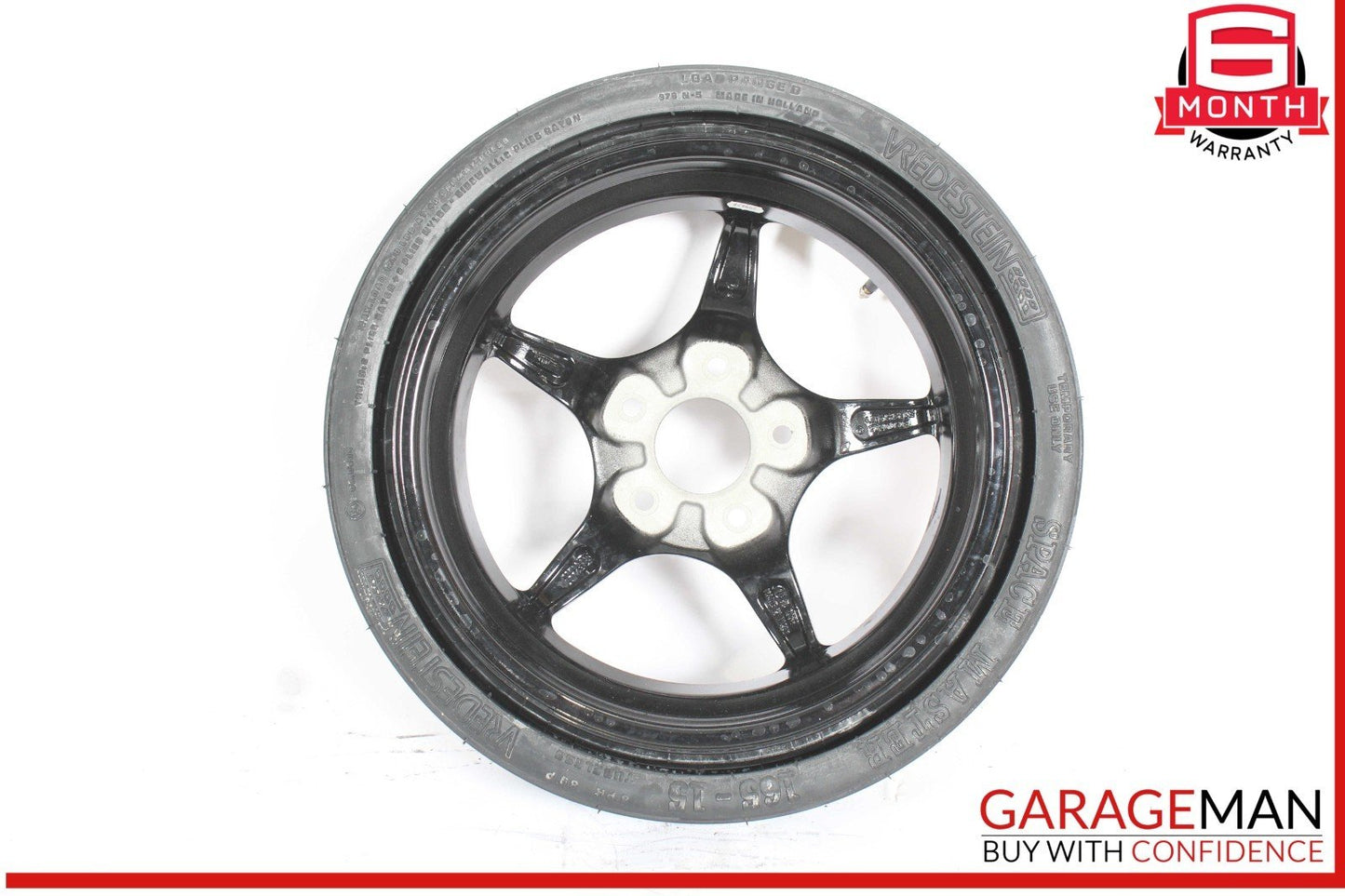 97-04 Mercedes R170 SLK320 SLK230 Donut Spare Tire Wheel Rim 165 4.5x15" OEM