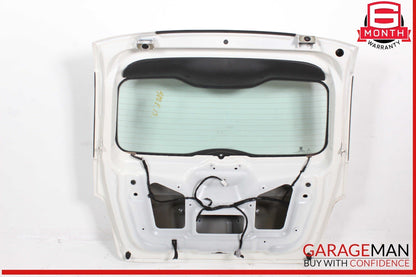 12-17 Fiat 500 Rear Trunk Lid Tailgate Liftgate Shell White OEM